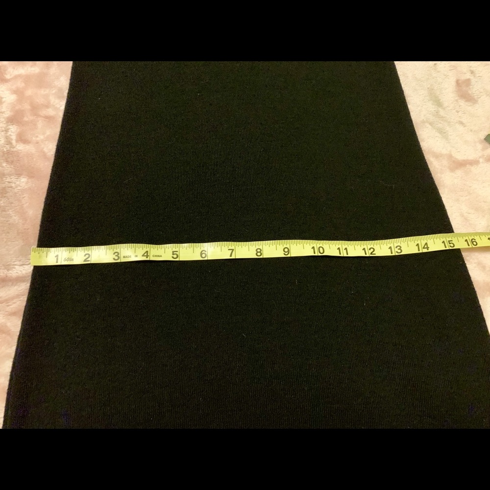 Talbots black knit dress with sweater size Petite - Picture 6 of 8